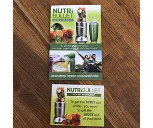 NutriBullet User Guide & Recipe Book - Life Boosting Nutrient Extraction Recipes