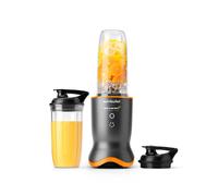 nutribullet x McLaren F1 Team Ultra Blender - Grey with Papaya Trim, 1200W, Rapid Extractor Blade for Ice & Frozen Fruit, Powerful & Quiet