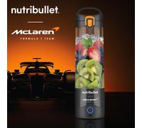 Nutribullet Portable Blender McLaren Formula 1 Team Grey USB-C Leak Proof Lid