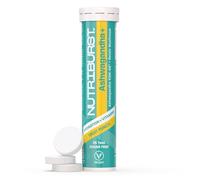 Nutriburst Ashwagandha+ Effervescent Tablets - Magnesium, Vitamin B6 & B12 with KSM-66® Ashwagandha - Hydration & Vitamins - Sugar Free, Vegan, Halal & Kosher - 15 Tablets