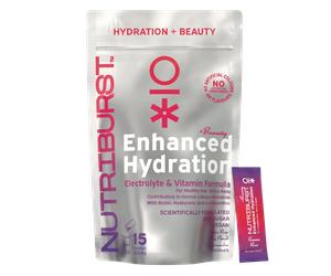 Nutriburst BEAUTY Electrolyte & Vitamin Hydration Powder (Mixed) - 15 Sachets
