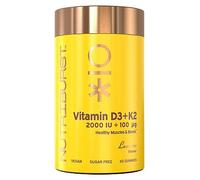 Nutriburst D3+K2 Vitamin Gummies Lemon - 60 Gummies