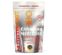 Nutriburst ENERGY Electrolyte & Vitamin Hydration Powder - Strawberry & Watermelon 3.5g, 6 Sachets