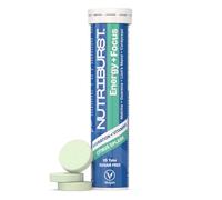 Nutriburst Energy & Focus Effervescent • VIT C, Zinc • Vegan & Sugar Free