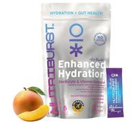 Nutriburst Enhanced Hydration + Gut Health Mango Flavour Sachets 6 Sachets