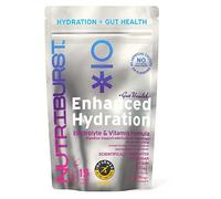 Nutriburst - Gut Health Electrolytes + 11 Vitamins & Minerals • Digestive Function • Gut Health - Suitable for Vegans - 15 Pack: Mango, Strawberry & Apple - Enhanced Hydration