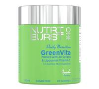 Nutriburst GreenVita • Fruit, Veg + Live Culture Blend • Vegan & Sugar Free