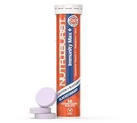 Nutriburst Immunity Max Effervescent • VIT C, D3, Zinc • Vegan & Sugar Free