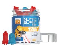 Nutriburst Minions Mighty Bones Vitamins for Kids - Chewable Vitamin D3 + Calcium Gummies for Healthy Bone Development - Vegan + Sugar Free - Fruity Flavour - 60 Gummies