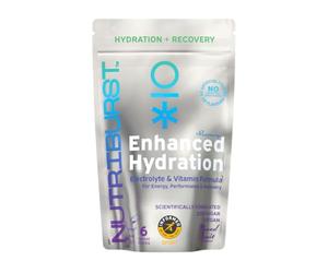 Nutriburst - Recovery - Electrolytes + + 11 Vitamins & Minerals • Support Energy Levels • Performance • Enhanced Hydration - Suitable for Vegans - 6 Pack: Mixed Fruit