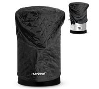 NutriChef Quilted Cover for Water Boiler & Hot Water Dispenser, High-Quality Diamond Cotton, Machine Washable, Protects Hot Water Heater Electric and Drink Dispensers for Parties, 14.1” x 24”