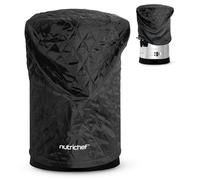 NutriChef Quilted Cover for Water Boiler & Hot Water Dispenser, High-Quality Diamond Cotton, Machine Washable, Protects Hot Water Heater Electric and Drink Dispensers for Parties, 12.2” x 19.6”