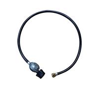 NutriChefKitchen NCPIZWOS Replacement Hose and Regulator-Works with NutriChef Model Number: NCPIZOVN, Black