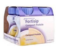 Nutricia Fortisip Compact Protein Vanilla - 4 X 125ml (Pack-16 X 125 ml)