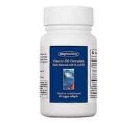 Nutricology/ Allergy Research Group Vitamin D3 Complete Daily Balance with A and K2, 60 Softgels (Pack of 1)