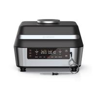 Nutricook Smart Indoor Grill & Air Fryer XL 8.5L with Smart Thermometer Grill