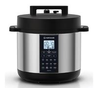 Nutricook Smart Pot 2 Prime 1200 Watts 8 Appliances in 1 Stainless Steel Netagon Black One Size