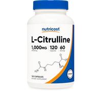 Nutricost L-Citrulline 500mg, 120 Capsules - Gluten Free, Non-GMO