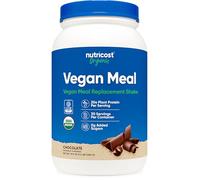 Nutricost Organic Vegan MRP (Chocolate Flavored) (30 Servings) - GMO Free, Gluten-Free Meal Replacement Drink