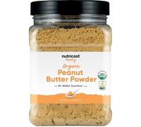 Nutricost Pantry Organic Peanut Butter Flour Powder (30 Servings) (12.6 oz) - No Added Sweetener, No Added Salt, 81% Less Fat Than Traditional Peanut Butter, USDA Organic, Certified CCOF Organic