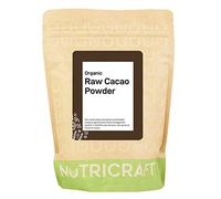 NutriCraft Organic Raw Cacao Powder - 500g, Made from Criollo Cacao Beans, Aromatic Beans, Superfood for Smoothies & Baking, Chocolate Making, High Nutrient, Rich Antioxidants