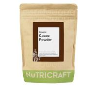 NutriCraft Organic Roasted Cacao Powder - Made from Criollo Cacao Beans, Aromatic Beans, Superfood for Smoothies & Baking, Chocolate Making, High Nutrient, Rich Antioxidants (500g)
