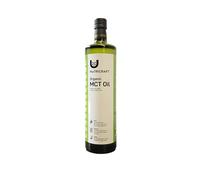 NutriCraft Pure Organic MCT Oil - 1L, Organic Certified Coconuts, Keto-Friendly, Versatile Supplement, Improve Overall Health, Sustainably Sourced, No Preservatives