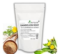 Nutrics® 50g Dandelion Root Extract Powder - 10% FLAVONOIDS - Strong - 100% Pure - No fillers Binders or Bulking Agents (50g)