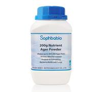 Nutrient Agar Powder - 200 Grams (7.05 oz) - Makes 200-250 Agar Petri Dishes - Easy-to-Use