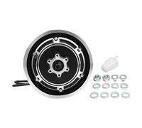 NutriEss 10 inch Disc Brake Wheel Hub Motor 24v 48v 350W 500W Brushless DC Motor Electric Scooter High Performance Quiet Operation