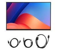 NutriEss 13.3 Inch 2K Portable Display with Stand HD Multimedia Interface Type C Port for Laptop Phone Switch ps 5