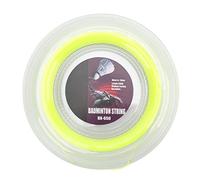 NutriEss 200m Badminton Racket String 0.72mm Fluorescent Yellow for Amateur Daily Training Sports Accessory Racquet Wire Reel