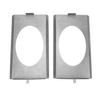 NutriEss 2pcs Left Right Behind Seat Speaker Brackets Replacement for C10 1973 1987 Squarebody for 6x9 Inch Speakers