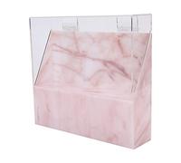 Nutriess 8 Holes Acrylic Tweezers Holder Display Stand for Eyelash Extension Tools Organization (pink marble pattern)