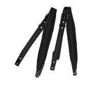 Nutriess Accordion Shoulder Belts Adjustable Wear Straps 120 Bass Coffee Color Comfortable Design for Musicians (Negro)