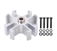 Nutriess Aluminum Radiator Fan Spacer Kit 1210 High Performance Long Lasting Automotive Parts for G M CHE VY SBC BBC Short Long Water Pump Replacement
