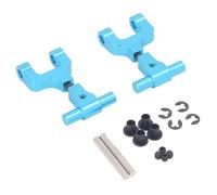 NutriEss Aluminum Rear Upper Arm Set Adjustable 2pcs Alloy Upgrade Parts with Lightweight robust Design for Tamiya TT02 1/10 RC Car