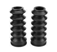 NutriEss Black Motorcycle Fork Cover Gaiters Boots for XG500 XG750 2014 2017 Front Suspension Protection