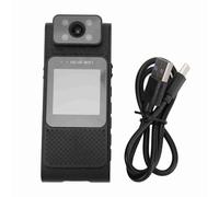 NutriEss Body Wearable Camera 4K HD WiFi Magnetic 180 Degree Rotating Lens Screw Port Night Vision Lights for Car Recording