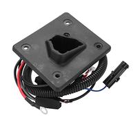 NutriEss Club Car Receptacle with Wire 602529 611200 DC48V Replacement OEM Quality ABS Metal Terminals for EZGO RXV 2008 Up and 2Five 2010 Up Vehicles High Performance Charging Solution