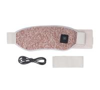 NutriEss Cordless Period Heating Pad for Cramps Portable 3 Heat Levels Hot Compress Heated Belt with Extension Belt