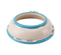 Nutriess Embroidery Stand Hoop 16.5cm 25cm Double Sided Punch Needle Frame Green for Cross Stitch Quilting Versatile Design (#3)