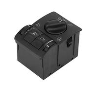 NutriEss Headlight Switch Control Fit for Opel Astra G 99-08, Mechanical Push Button, Manual Operation, Black