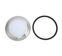 NutriEss LED Dome Light 152mm 12V Ultra Slim IP66 Surface Mount Round Ceiling Light for Marine Yacht RV Motorhome Boat Caravan Van Travel Trailer