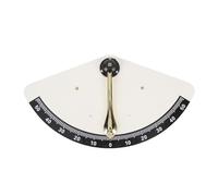 NutriEss Marine Pendulum Clinometer accurate Measurement Level Gauge Bakelite Copper Ship Angle Inclinometer Navigation Tilt Indicator Screw Fixing Pitch Instrument for Boat Yacht RV