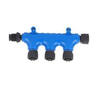 NutriEss NMEA 2000 3 Port T Connector M12 5 Pin IP67 Water Backbone Drop Cables Multiport Tee Terminator Lowrance Networks Marine Electronics