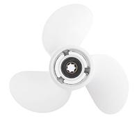 NutriEss Outboard Propeller 7 Spline Tooth 3 Blades 6G1 45943 00 El 8 1/2 X 7 1/2 High Performance Aluminum Alloy Replacement Propeller for 6 8HP Engines