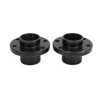 NutriEss Rear Axle Brake Disc Sprocket Mount High Hardness Steel Alloy 31T 32mm Axle Shaft Hub Adapter 6 Bolt Chain Wheel Fixing Accessories for 50cc to 250cc ATV Go Kart Quad Bike