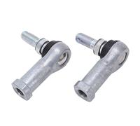 NutriEss Tie Rod End Set High Strength Replacement Ball Joint Kit for Club Car DS Gas Electric 2009 Up Durable ABS Metal Material 2 Pieces