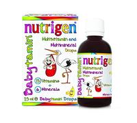 Nutrigen Babytamin Drops for Babies - formulated to Help Meet The Nutritional Requirements of The Infants - Baby’s Vitamin, Babytamin, 25 mL